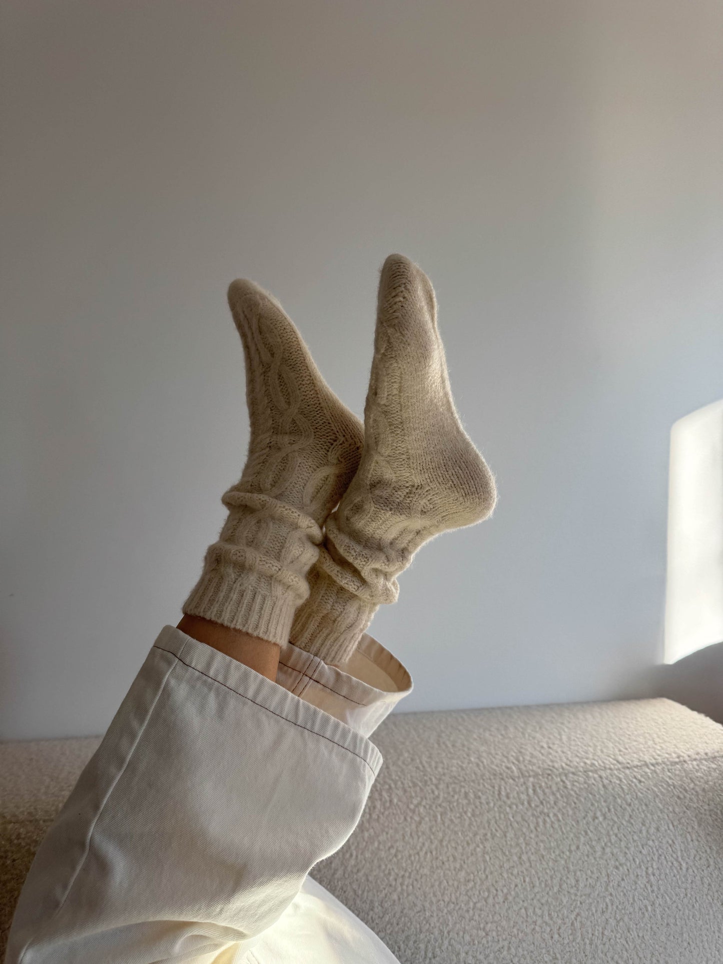 The Aspen Cable-knit Sock